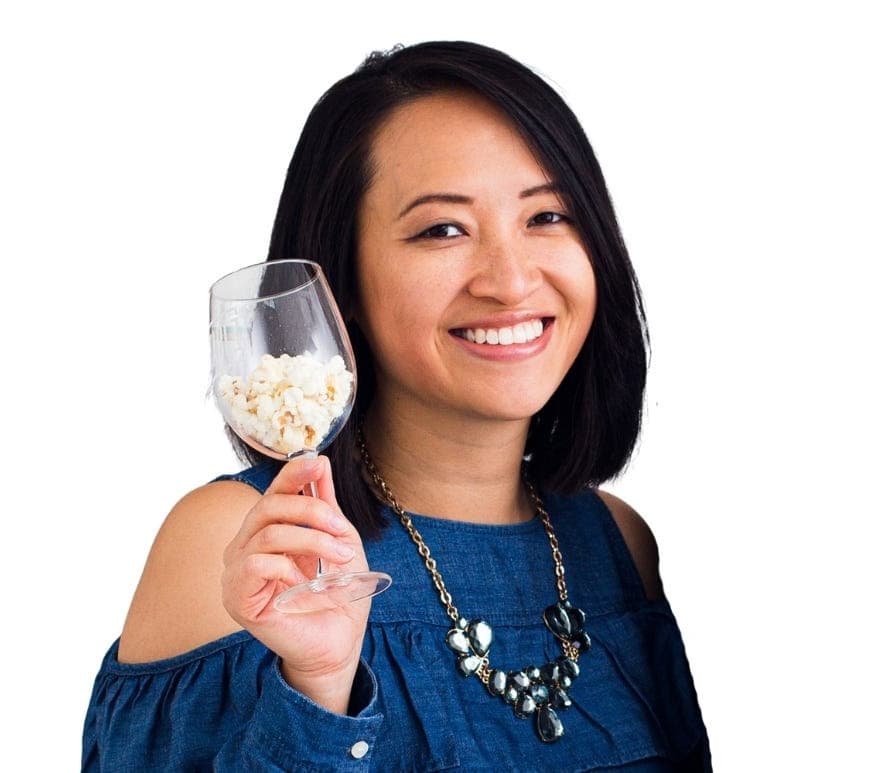 Charlene Li with Eatable Popcorn